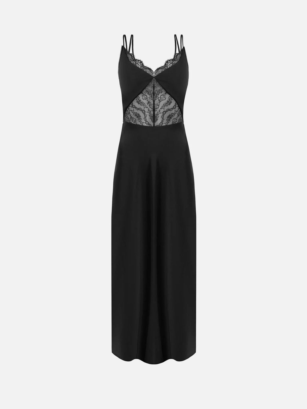 Sexy bud splicing suspender dress high-end slim temperament long skirt