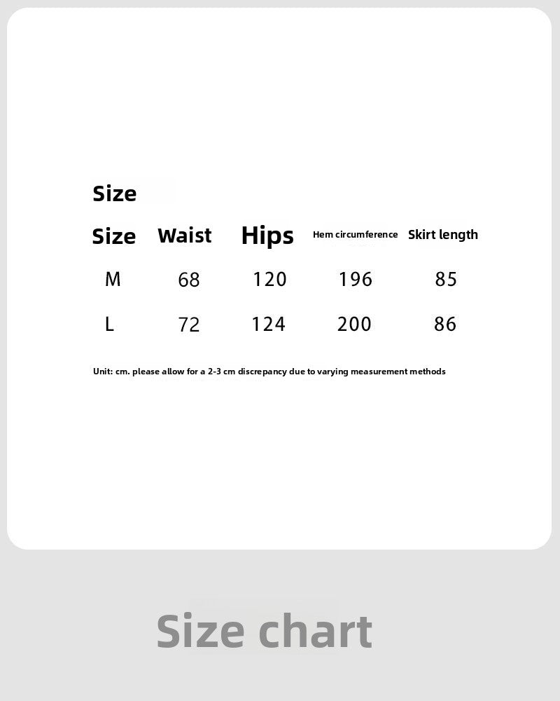 French waist seal shirred umbrella skirt women's new retro versatile high-waisted design sense slimming skirt