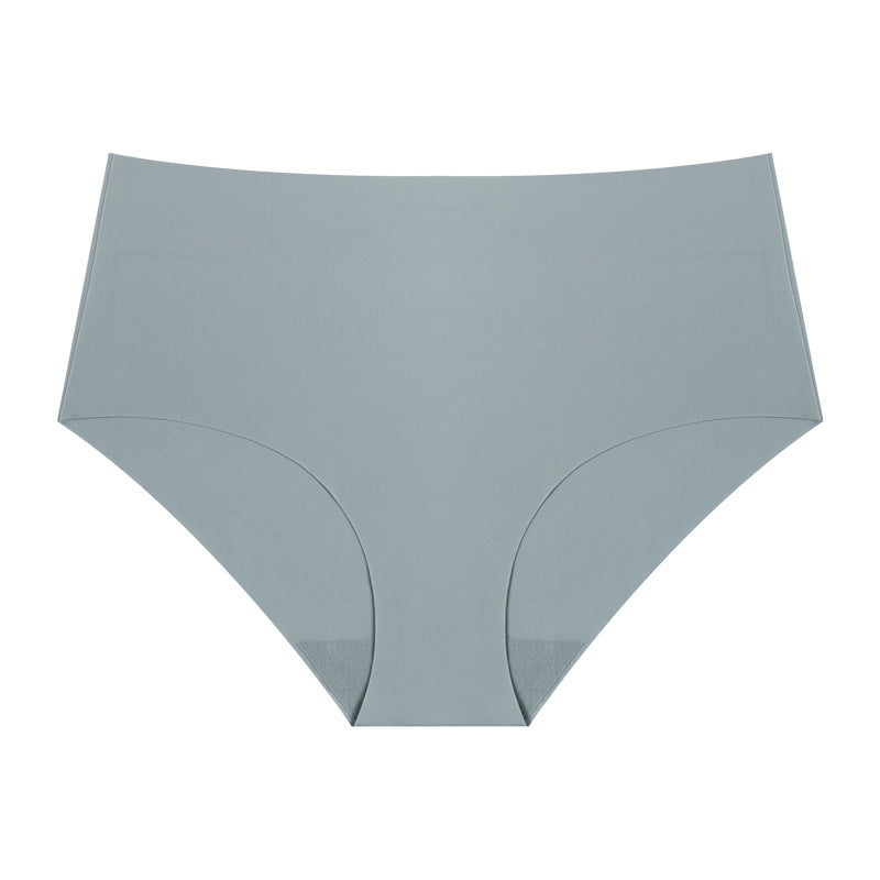briefs yoga sports large size high waist women's pants breathable ice silk seamless underwear