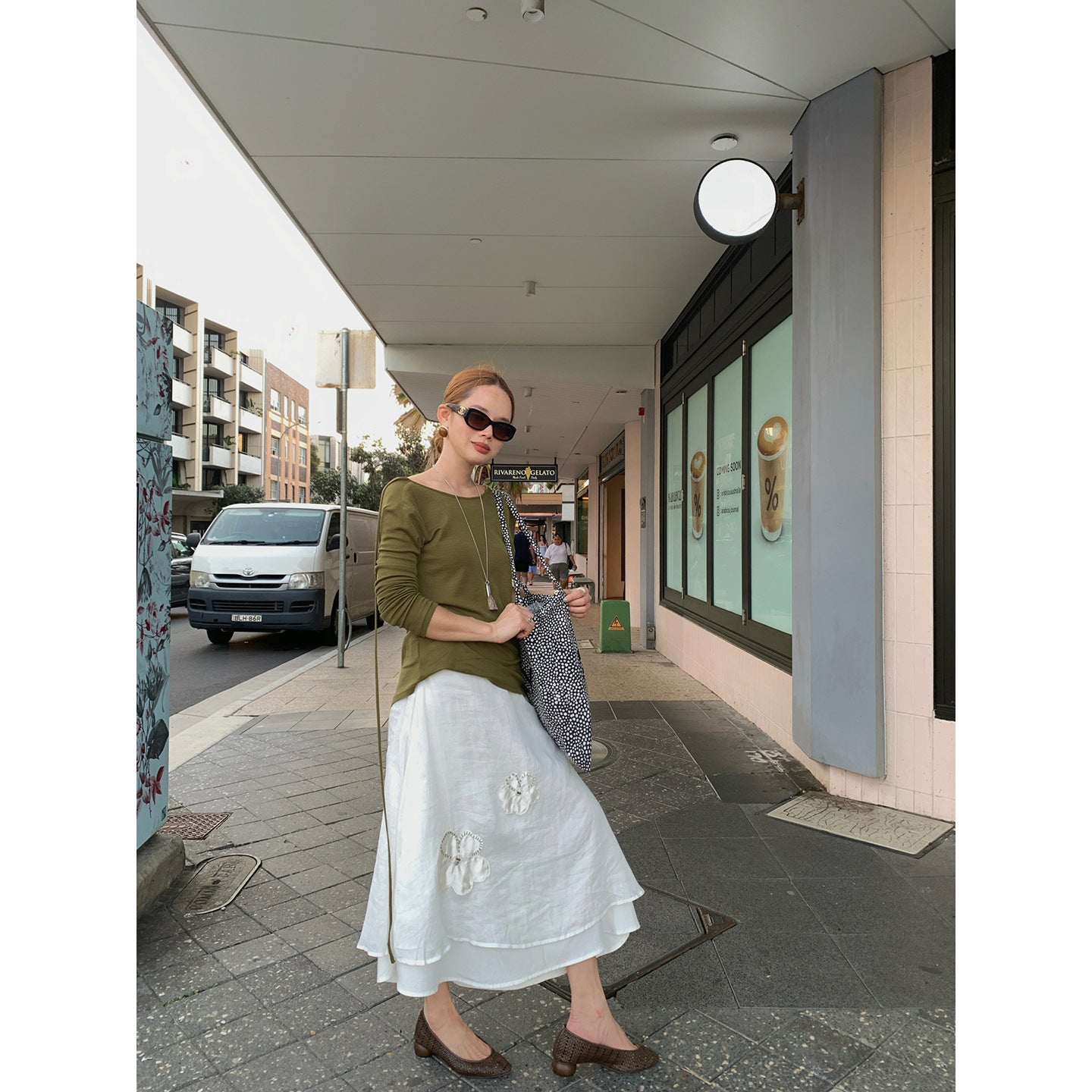 Early spring pure lust wind lace-up swinging neck halter sexy long-sleeved wool sweater