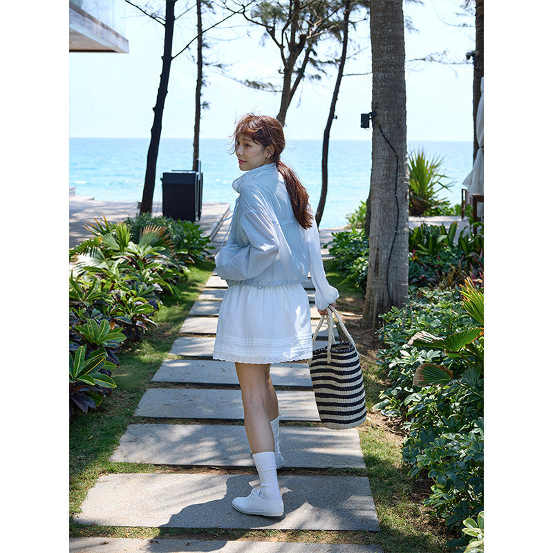 Thin loose lazy and thin long-sleeved jacket