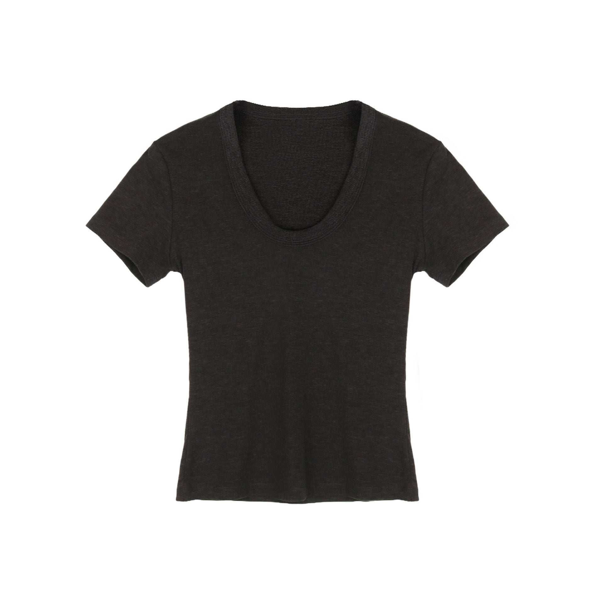 Women's Tencel Slim-Fit Short Sleeve T-Shirt | Lightweight Casual Top