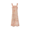 Skin-friendly and comfortable slimming floral slip dress