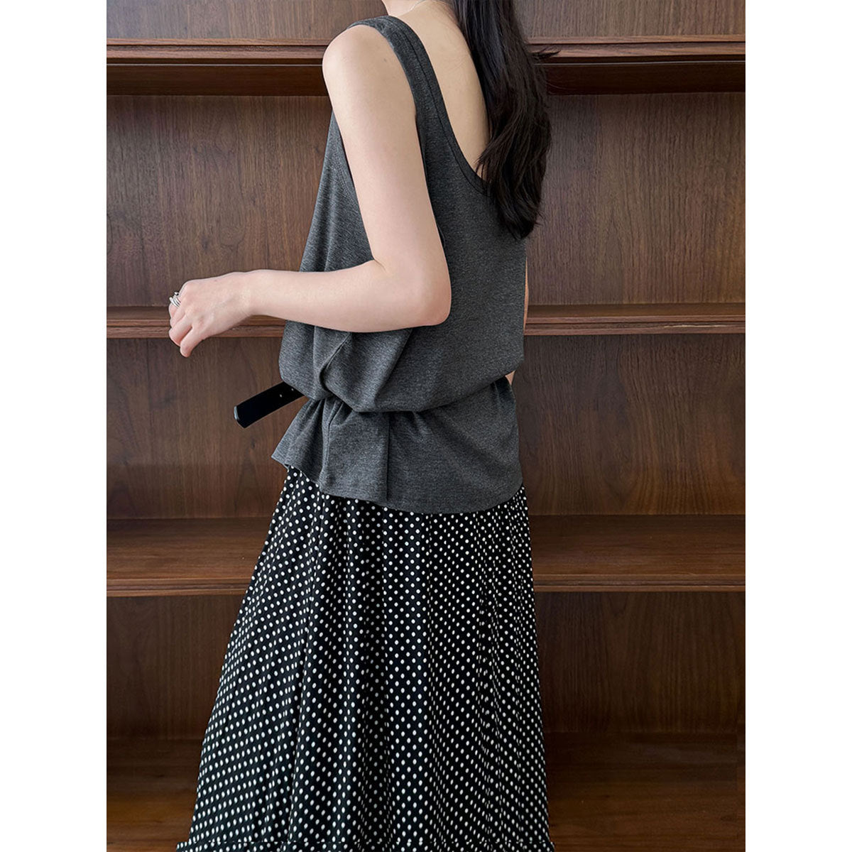 Suspender vest outer wear inner bottoming shirt women's summer new versatile sleeveless T-shirt vest top