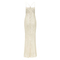 Halter Suspender Skirt Slim Sequin Dress