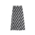 Unique temperament elastic waist skirt