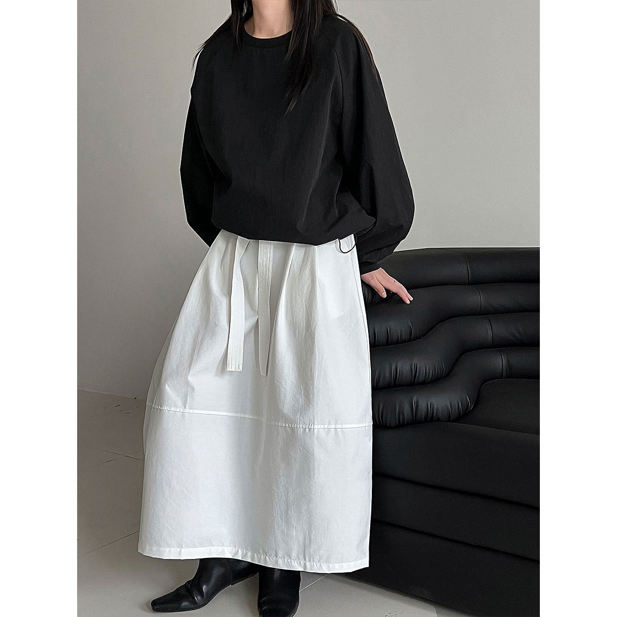 Cocoon strap bud skirt
