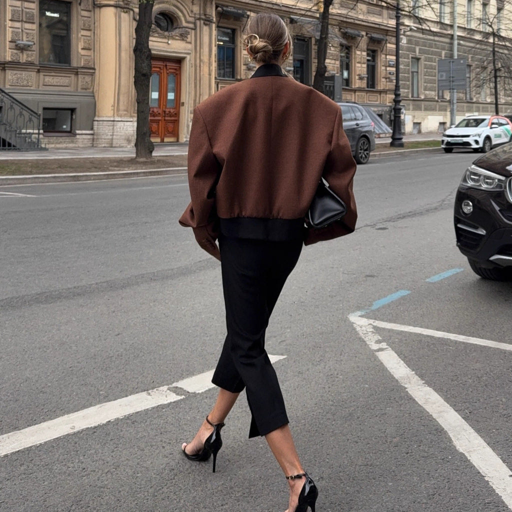 Casual commuter short jacket