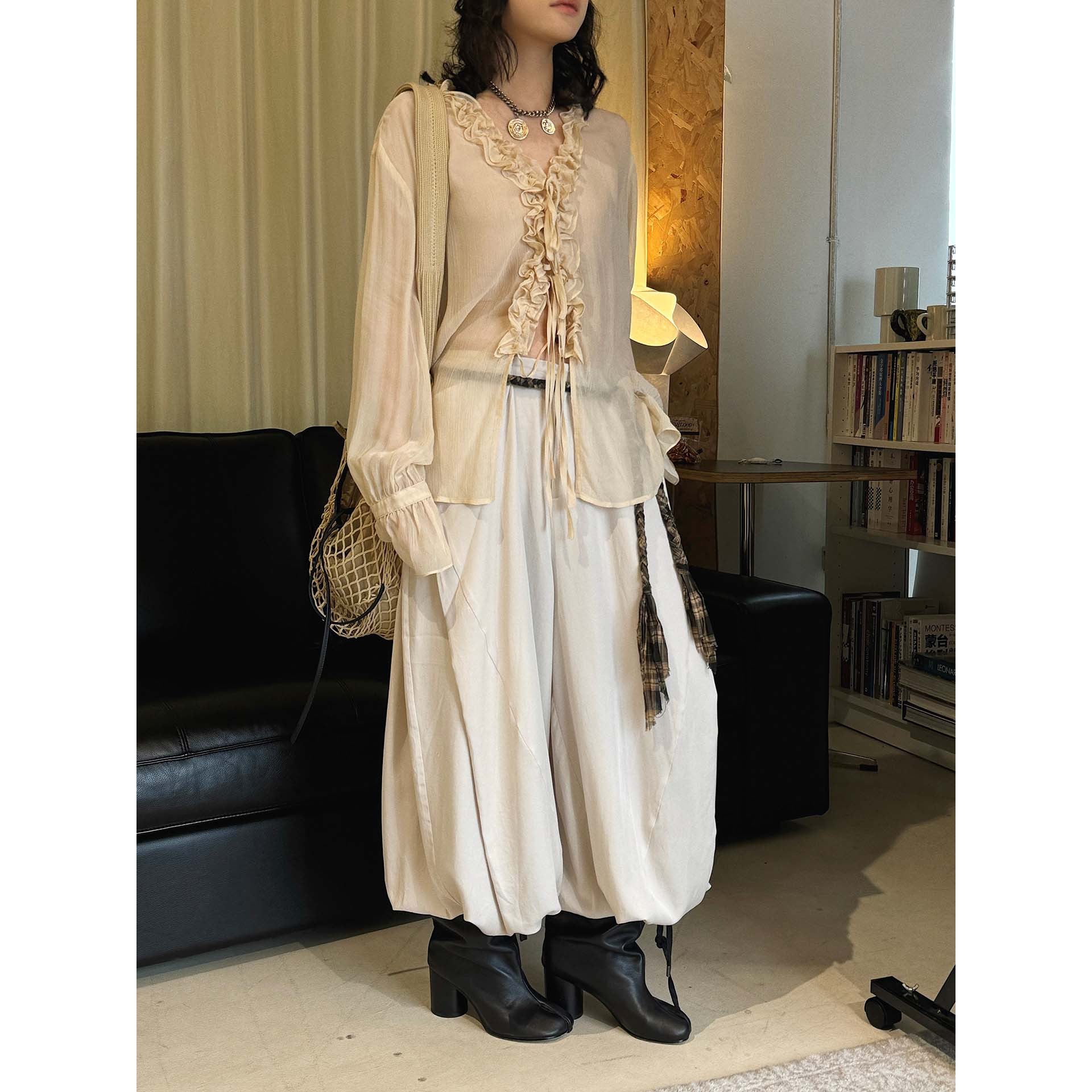 Bohemian Tencel Loose Flow Casual Pants