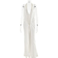 Halter V-Neck Maxi Dress