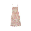 Fresh and sweet sundress high-waisted sleeveless floral dress