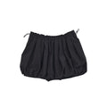 Spring new casual high waist light bud drawstring simple solid color short skirt