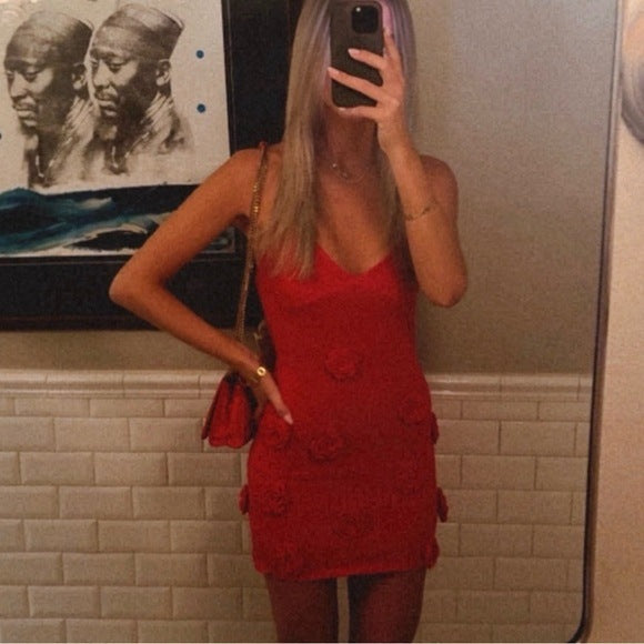 Vacation style sexy dress