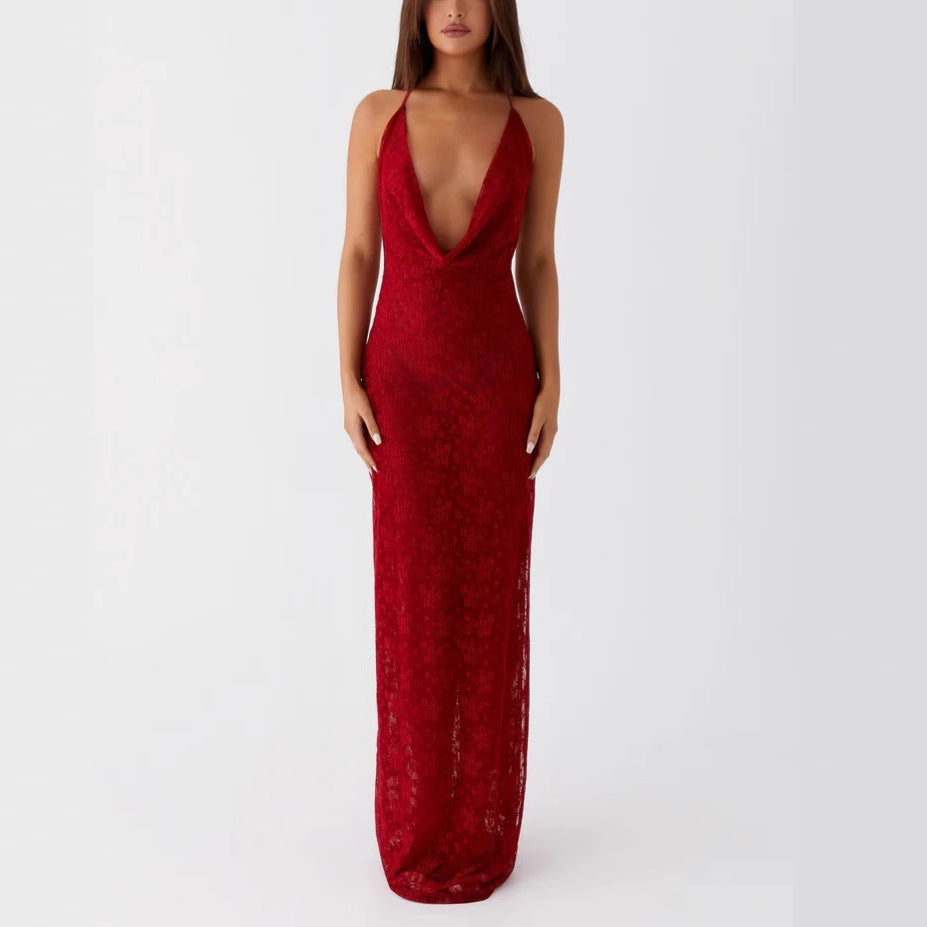 Slim Halter Spice Girl Dress