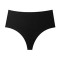 Traceless ice silk women's underwear high waist invisible solid color briefs women's comfortable large size underwear women