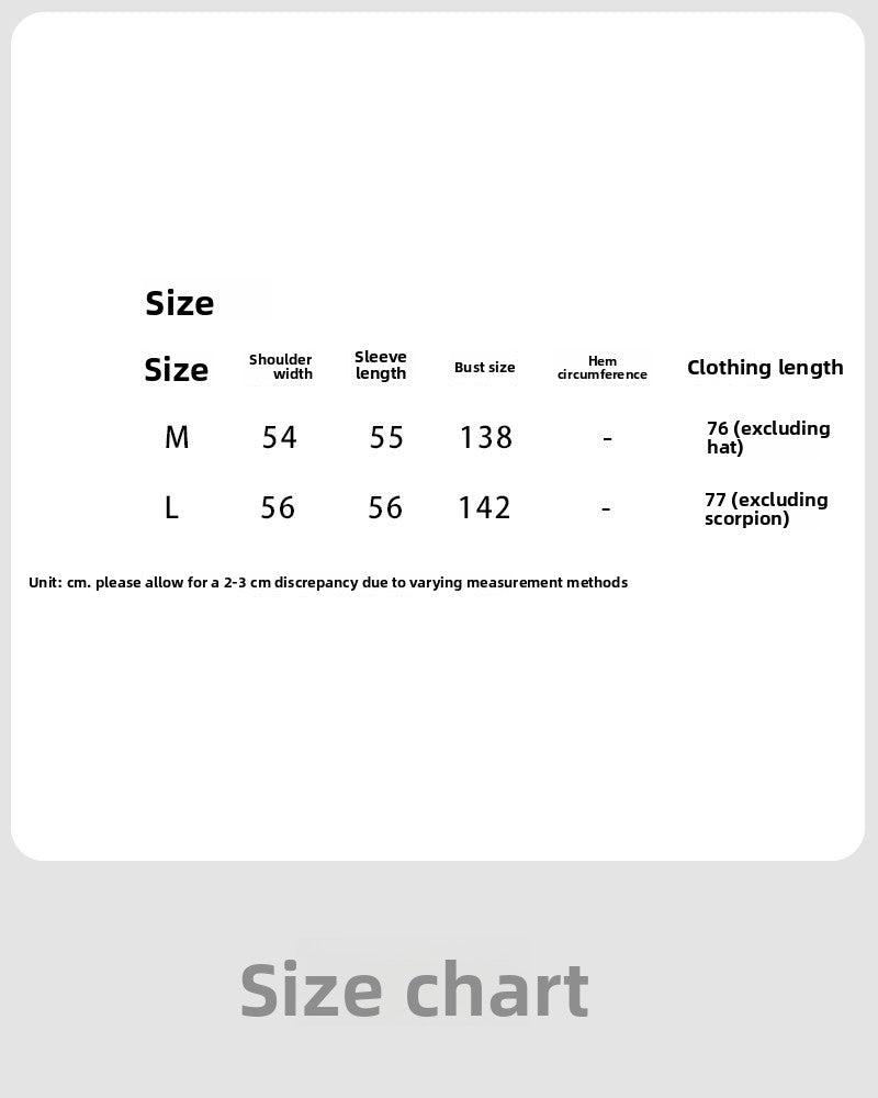 Korean simple contrasting color splicing cuffs casual autumn new hooded loose trench coat