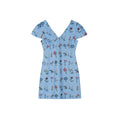 Mori cute age-reducing medium and long embroidered dress