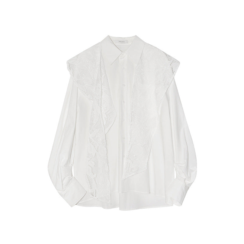 Sweet Cool Shawl Two-piece Shirt Girl