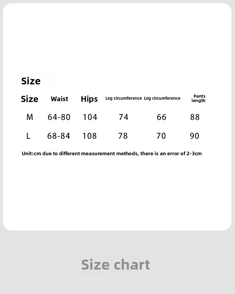 Elastic waist woolen slacks women's autumn and winter new loose wide-leg pants versatile straight cropped pants