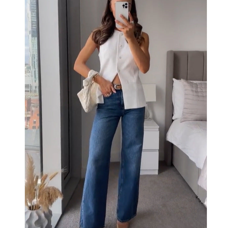 New small suit top jacket slim temperament commuter skirt suit women