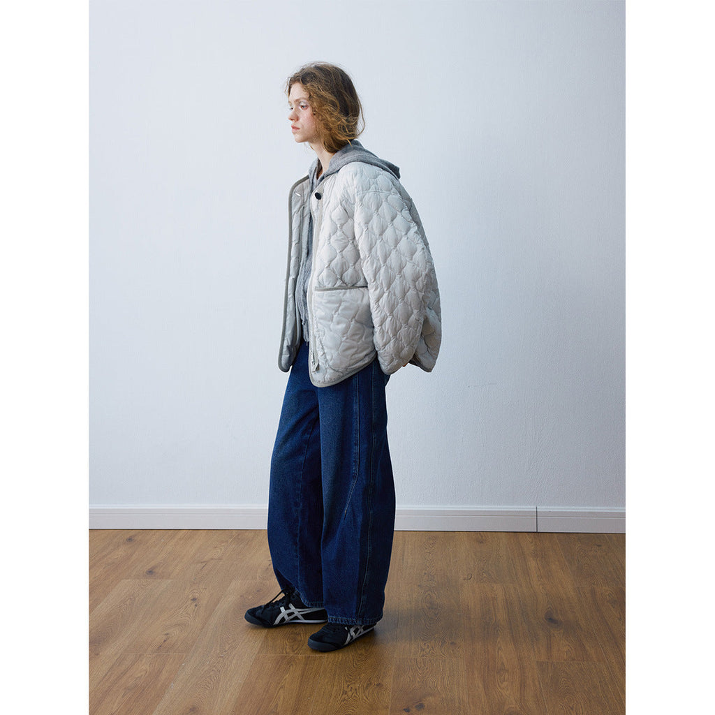 90 white duck down three-proof down jacket