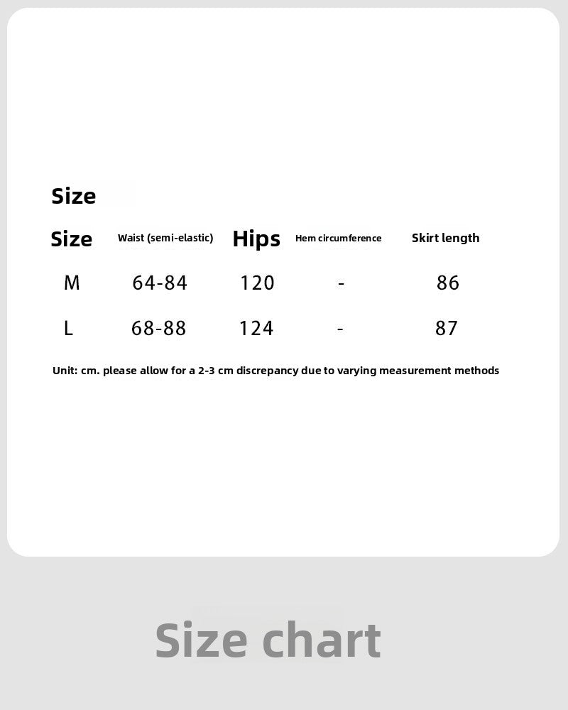 Simple summer new design high waist A skirt
