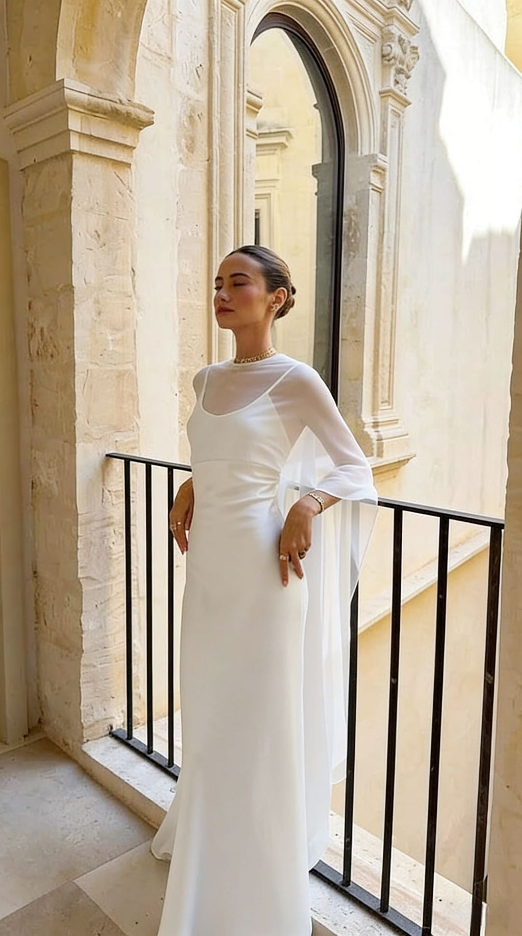 French Shawl Satin Suspender Dress Slim Fit Celebrity Dress Evening Dress