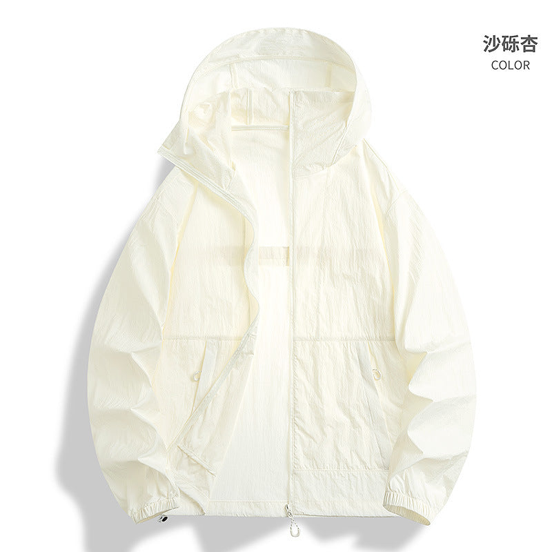 UV Protection Jacket Women Men Lightweight Hooded Sun Protection Outdoor