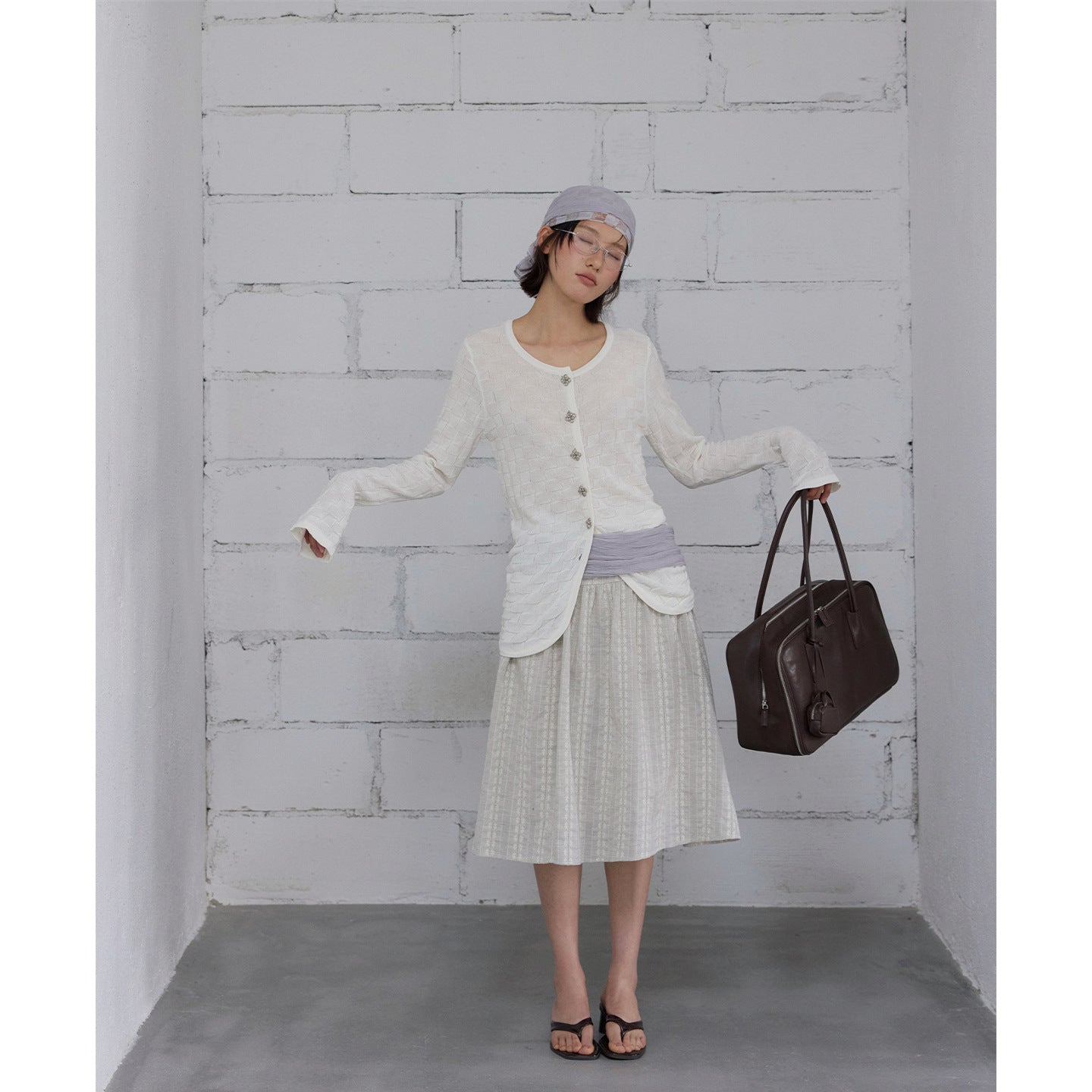 Vintage slim hip skirt