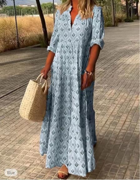 New large size dress summer casual spring summer long dress skirt know how many summers