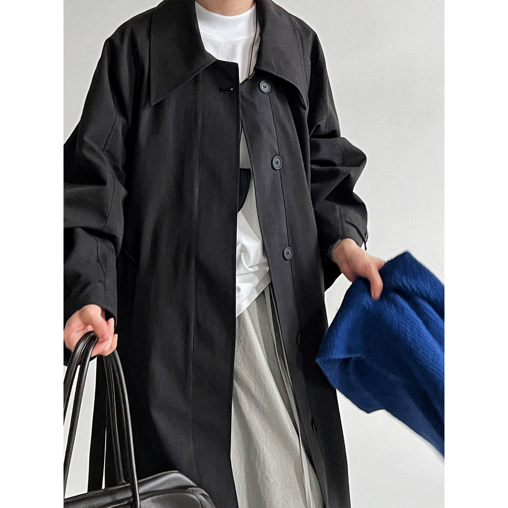 New strap waist and thin casual jacket