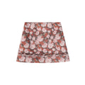 Romantic and sweet girly rose print A-line skirt