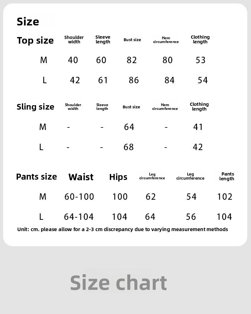 Stack in early autumn casual sports suit women's hooded sweater + suspender vest + wide-leg pants three-piece set