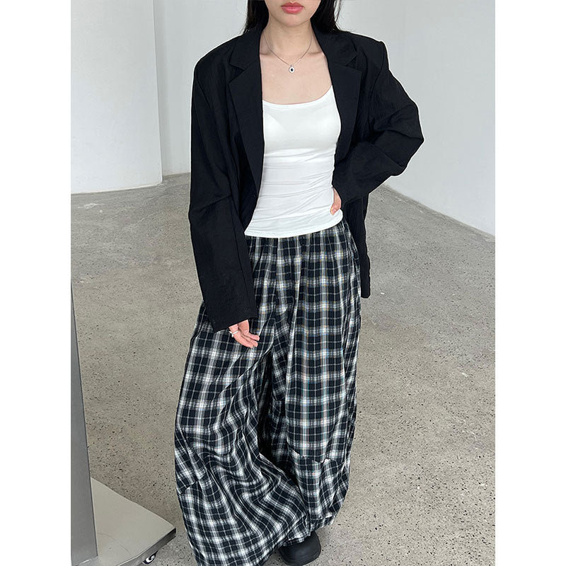 Korean simple bottom vest women's summer new shoulder strap adjustable chest pad gathering sling
