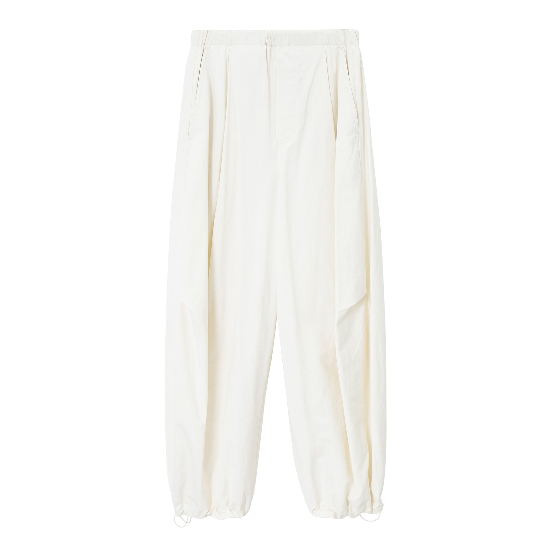 Winter new skin-friendly soft anti-fleece matte fleece-bottomed pleated casual pants