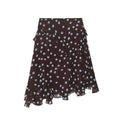 Vintage Versatile Irregular Medium and Long Polka Dot Skirt