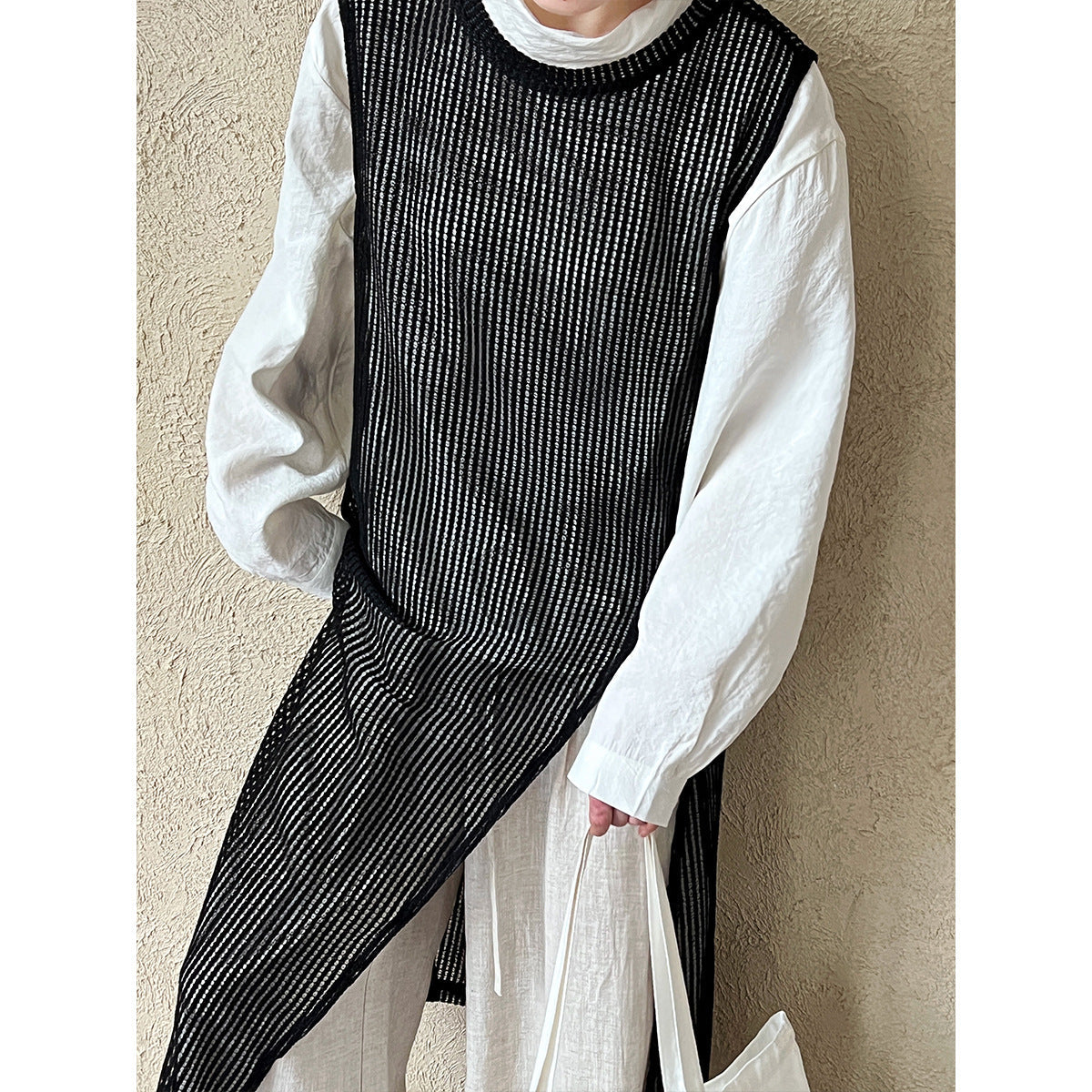 Korean style design cutout slit tank dress - women's spring/summer new arrival - versatile outerwear cover-up