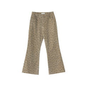 Women's High-Waist Floral Print Slim Cotton Jeans