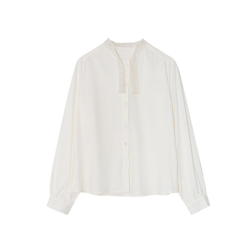 Casual Loose Tencel Hemp Daily Versatile Long Sleeve Shirt