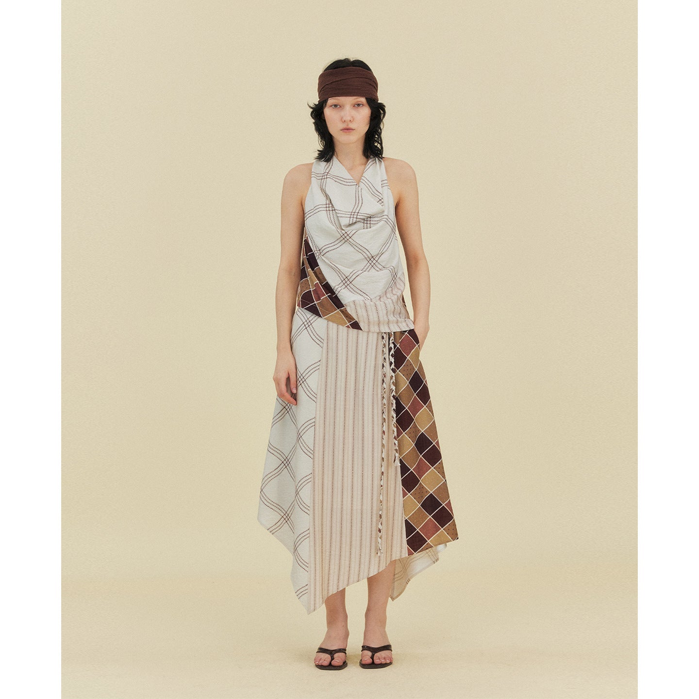 Splicing skirt
