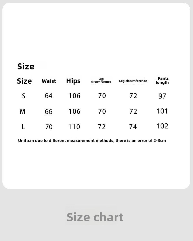 Vintage design straps three-dimensional pleated wide-leg pants autumn casual straight trousers