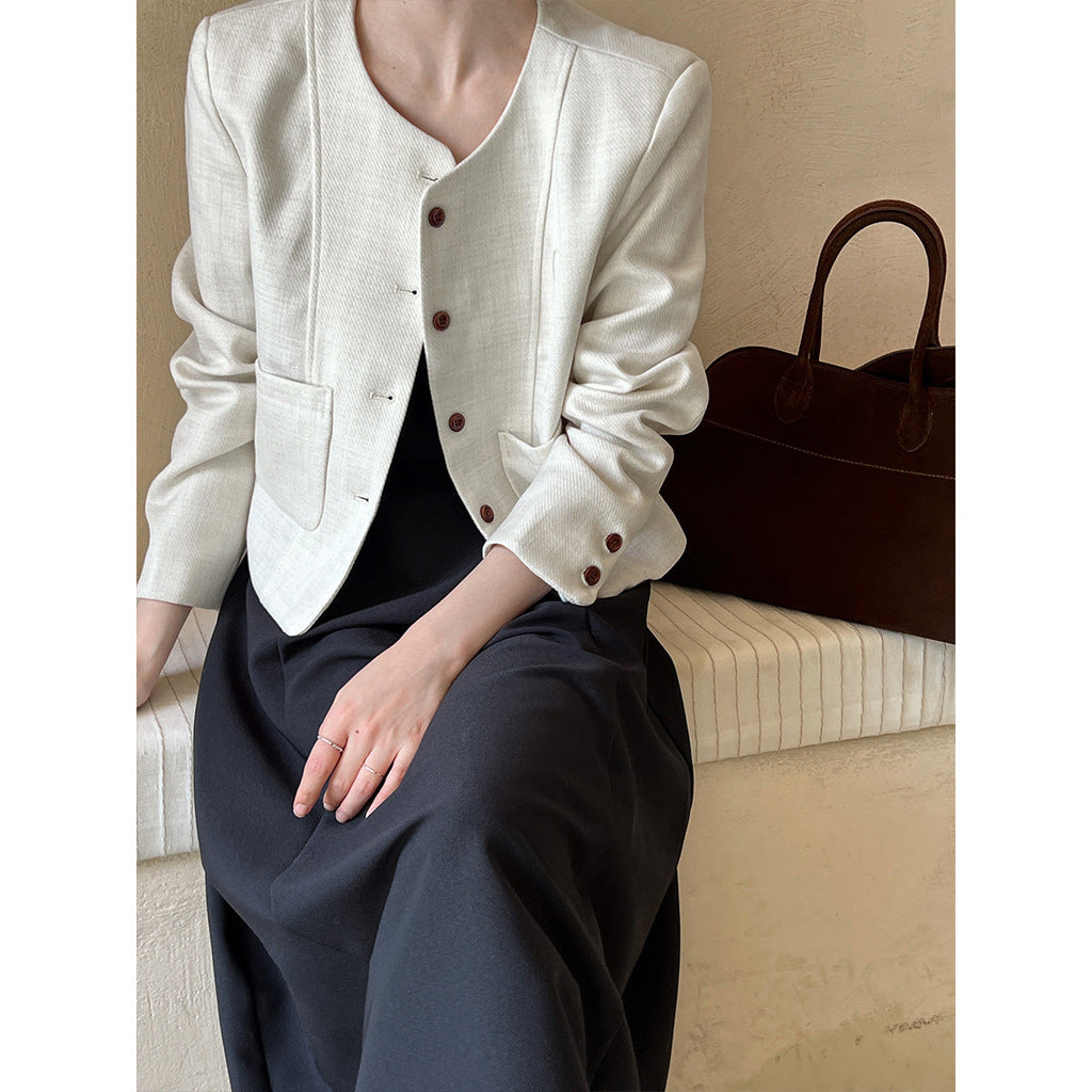 French Xiaoxiangfeng jacket short