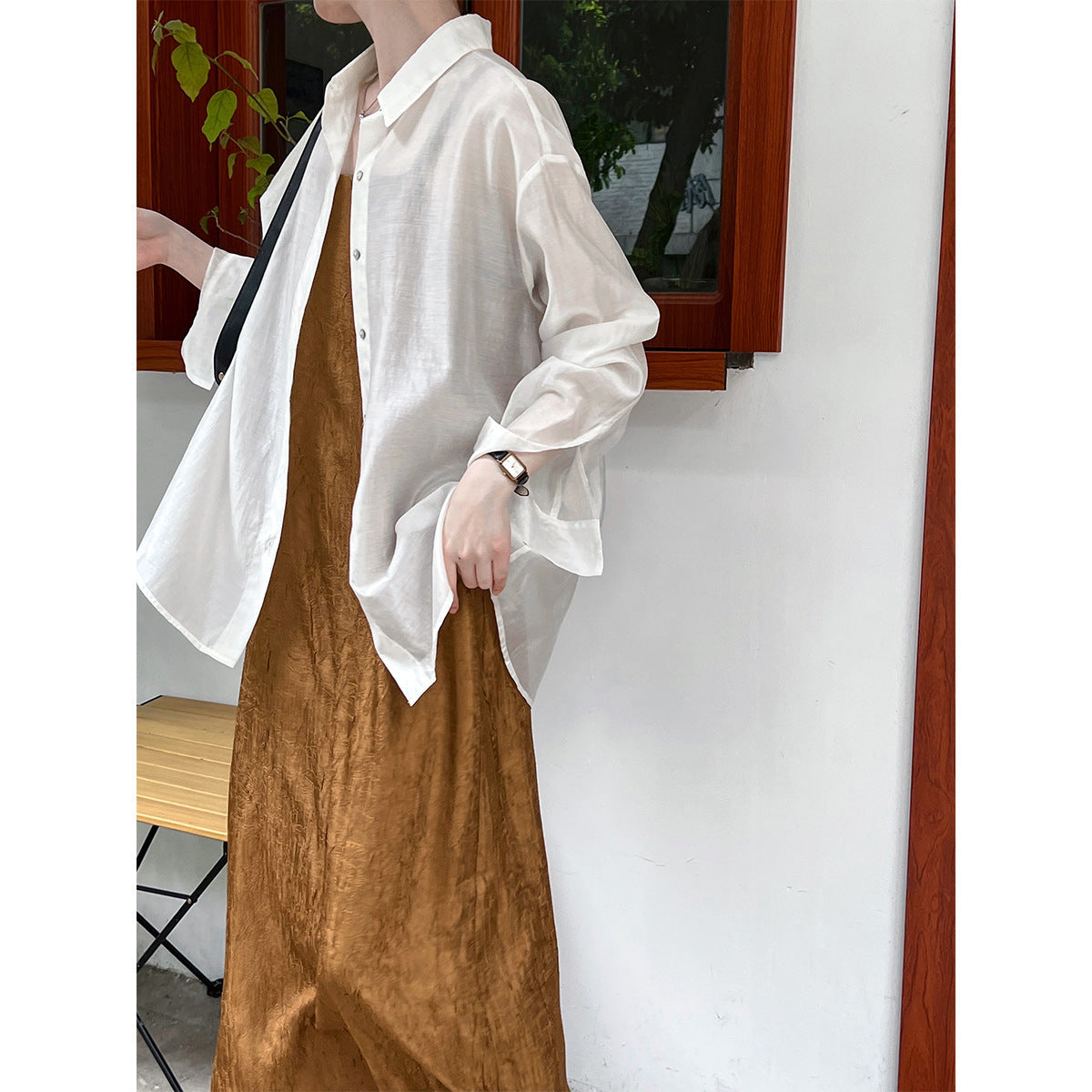 Chinese Style Tencel Sunscreen Loose Top