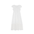 Lace Flutter Sleeve Maxi Dress
