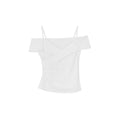 Short Sleeve Shirt Sexy Off-Shoulder Top
