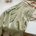 Summer new small loose straight pants