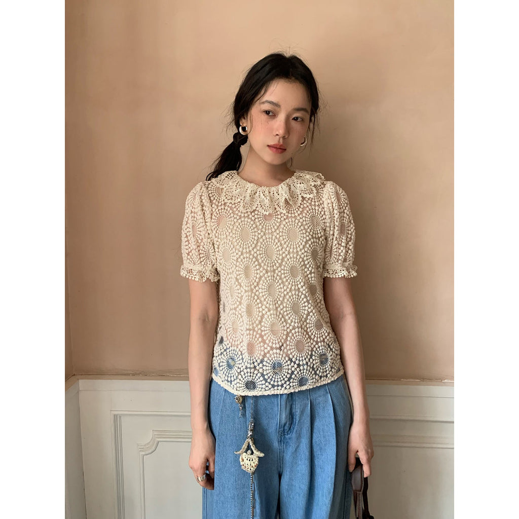 Crochet Lace Top