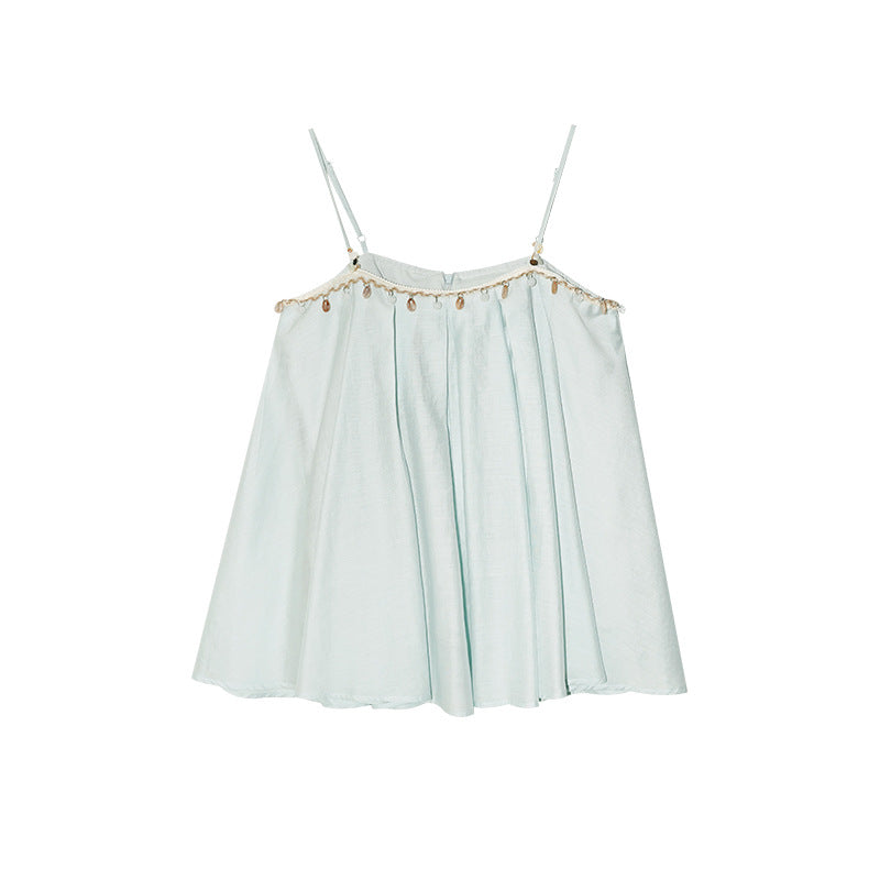 Sexy Tencel Double Tube Top Suspender