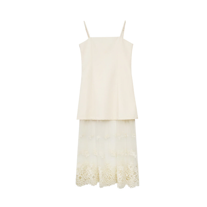 Sexy camisole dress female lace