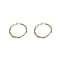 Circle earrings New trendy girl niche design earrings Korean temperament high-end light luxury jewelry